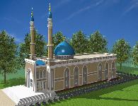 Проект мечети в Каскелене